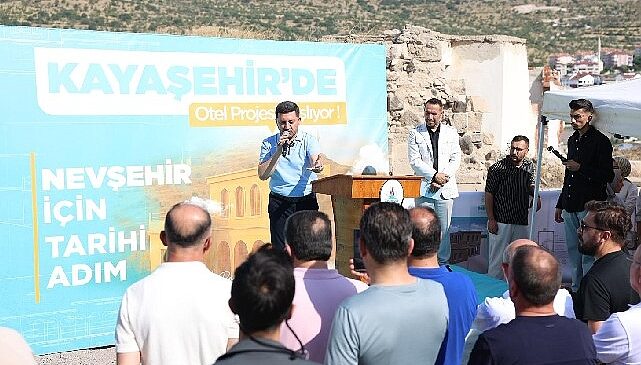 Nevşehir Belediyesi’nden Tarihi Adım; Kayaşehir Otel Projesi