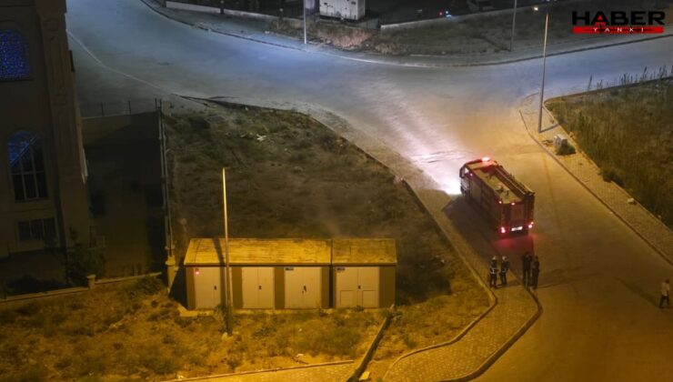 Nevşehir’de trafoda korkutan patlama