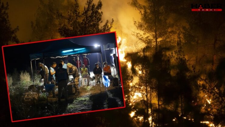 Orman yangınları nedeniyle 2 bin 619 kişi güvenli bölgelere alındı