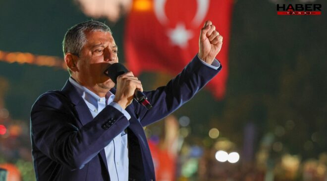 Özgür Özel'den Saraçhane mitinginin ardından dikkat çeken paylaşım