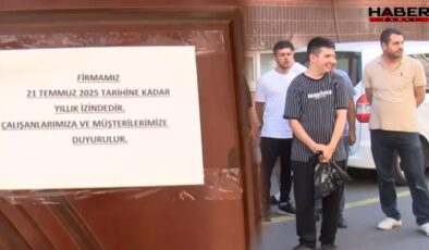 Patron 140 işçiyi yıllık izne gönderip yurt dışına kaçtı