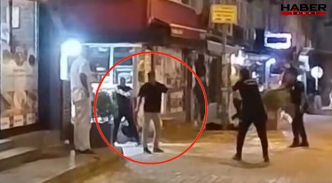 Polise direnen şüpheli bacağından vuruldu: O anlar kamerada