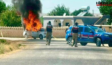 Şanlıurfa'da akraba kavgasında kan aktı! Aracı ateşe verdiler