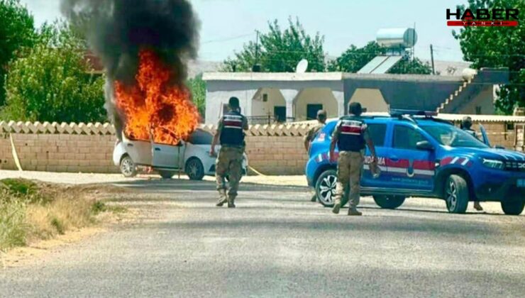 Şanlıurfa'da akraba kavgasında kan aktı! Aracı ateşe verdiler