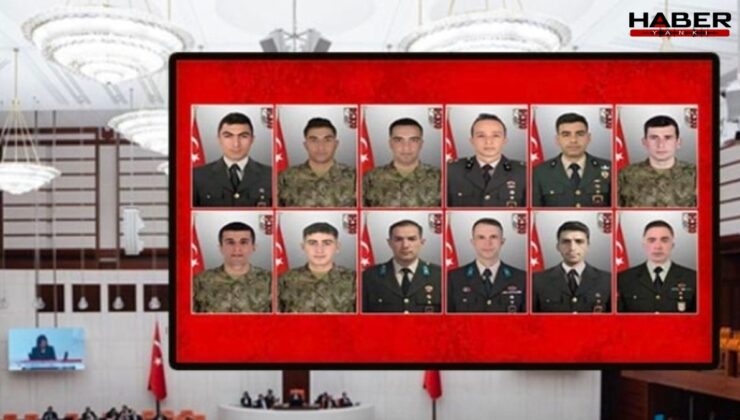 Şehit olan 12 askerimizle ilgili önerge Meclis'e geldi! AKP ve MHP reddetti