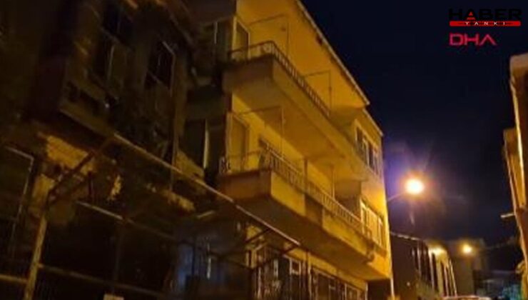 Tekirdağ'da çökme riski: Bir bina boşaltıldı