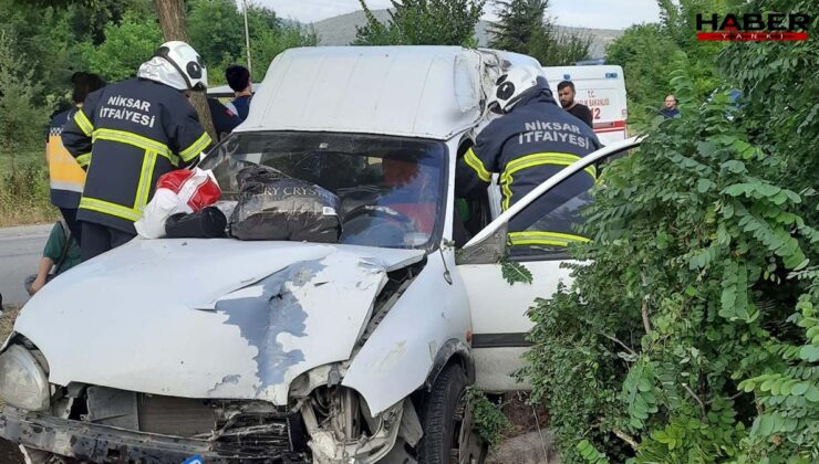 Tokat'ta kaza: 4 kişi yaralandı