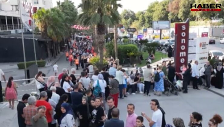 2 paket makarna için 8 saat market sırasında beklediler!