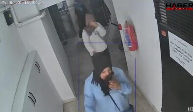 3 kadının hırsızlık girişimi kameralara takıldı