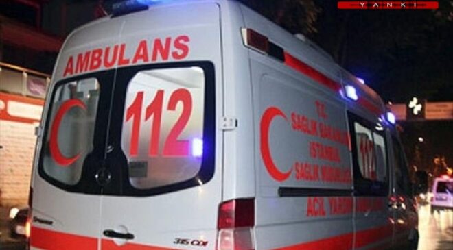 6. kattan üzerine halı düşen kadın hastanelik oldu