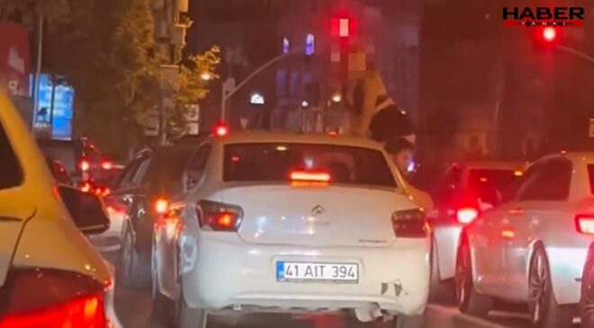 Adres bu kez Bağdat Caddesi: Araç üzerinde twerk çılgınlığı tam gaz devam ediyor!