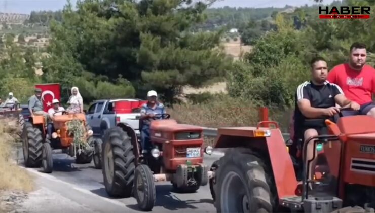 Akbelen köylüleri bir kez daha maden yasasını protesto etti