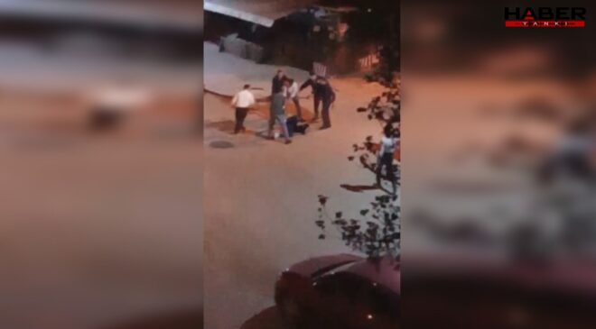 Ankara'da sokak ortasında öldüresiye darp: O anlar kamerada