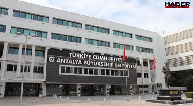 Antalya Büyükşehir Belediyesi soruşturmasında 8 tutuklama
