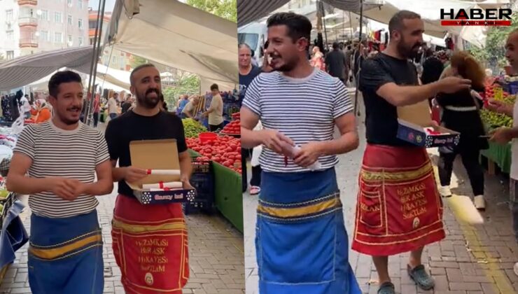 Bedava diploma pazarda! Pazarcılardan skandala nükteli gönderme