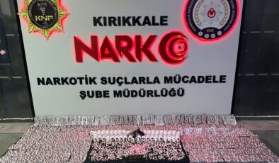 Binlerce sentetik uyuşturucu hap ele geçirildi