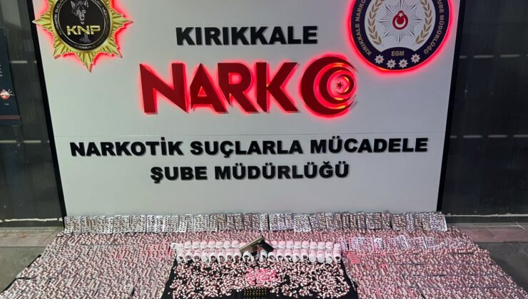 Binlerce sentetik uyuşturucu hap ele geçirildi