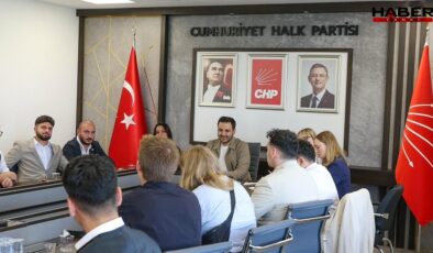 CHP, SPD ve Sosyalist Enternasyonal gençlik temsilcilerini ağırladı
