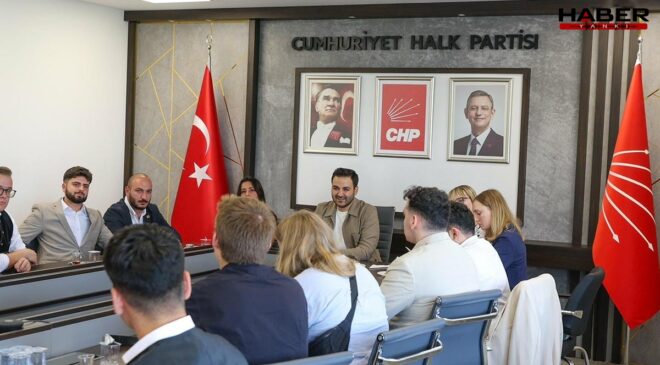 CHP, SPD ve Sosyalist Enternasyonal gençlik temsilcilerini ağırladı