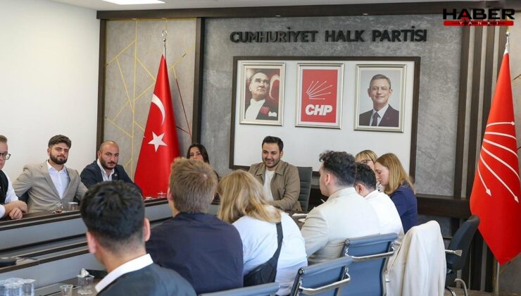 CHP, SPD ve Sosyalist Enternasyonal gençlik temsilcilerini ağırladı