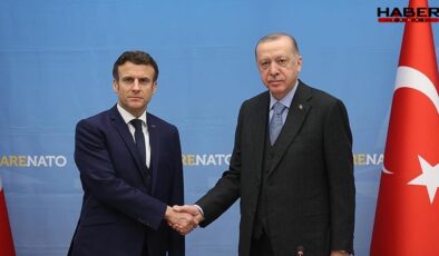 Cumhurbaşkanı Erdoğan Macron ile telefonda görüştü