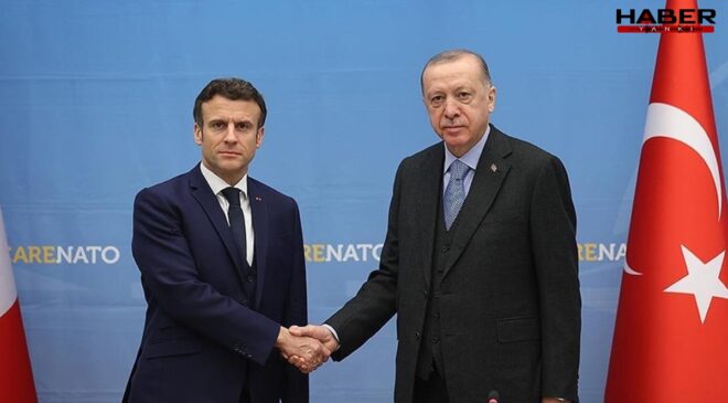 Cumhurbaşkanı Erdoğan Macron ile telefonda görüştü