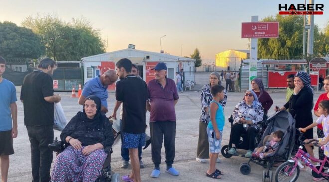 Depremzedeler gözyaşları içinde: Konteyner kentin boşaltılması için tebligat geldi