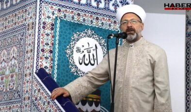 Diyanet’in tatil hutbesi Erbaş’ın kızına işlemedi