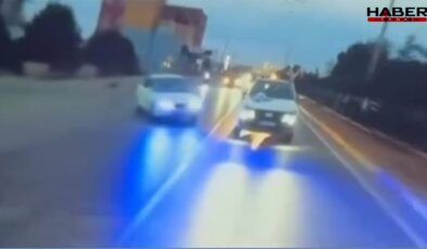 Düğünde gelin ve damada kaza şoku: O anlar kamerada