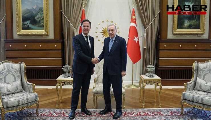 Erdoğan, Rutte ile görüştü