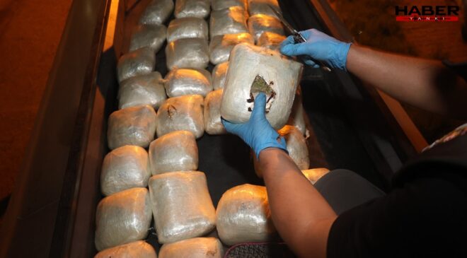Esenyurt'ta 207 kilo uyuşturucu madde yakalandı