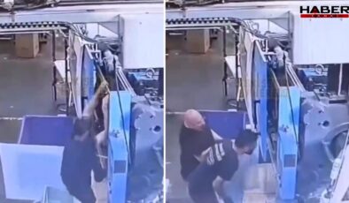 Genç işçinin fabrikadaki korkunç ölümünün görüntüleri ortaya çıktı