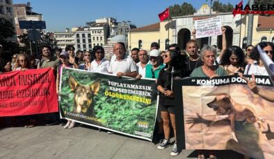 Hayvan Hakları Savunucularından Valilik önünde protesto