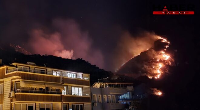 İstanbul ve Balıkesir'de orman yangını! Yerleşim yerlerine ilerliyor…