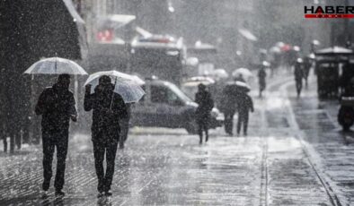 İstanbul’da sağanak yağmur