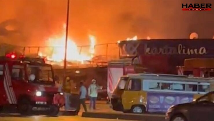 İstanbul'daki yangın 4 restoranı kullanılmaz hale getirdi