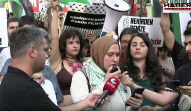 Kadıköy'deki Filistin'e destek yürüyüşünde gözaltı kararı