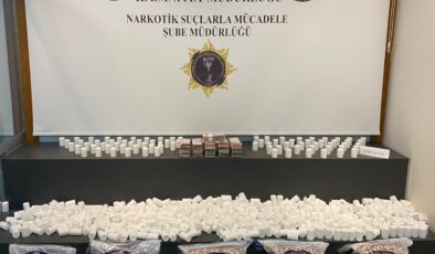 Karpuz yüklü kamyonette 110 bin sentetik ecza hap bulundu