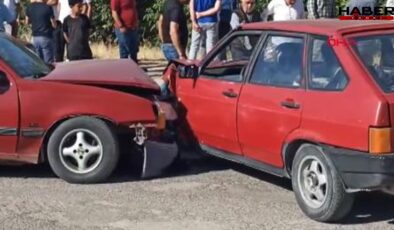 Kayseri’de otomobiller çarpıştı: 2 yaralı