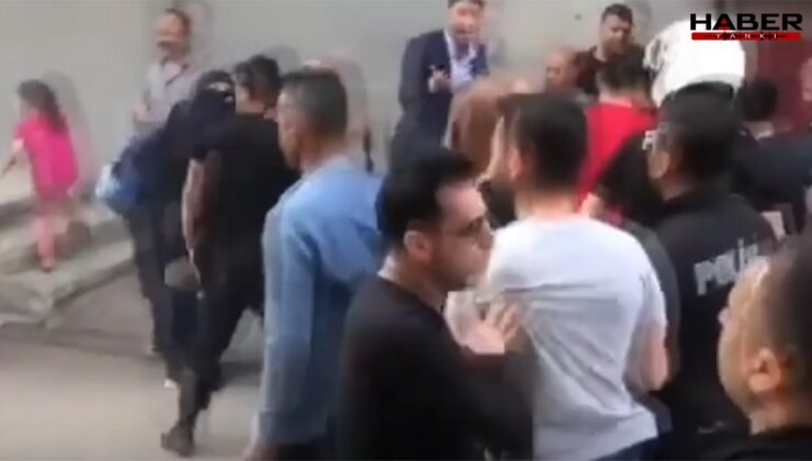 Komşular birbirine girdi, polis gazla müdahale etti