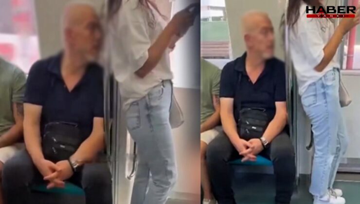 Marmaray'da her gün ayrı bir skandal: Genç kızın saçlarını koklamaya çalışırken yakalandı