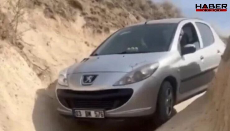 Navigasyon yanılttı; Sürücü peribacalarına daldı