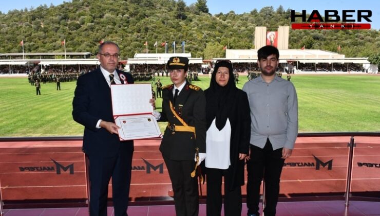 Ömer Halisdemir'in kızı teğmen oldu