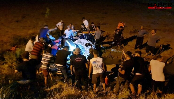 Osmaniye'de otomobil şarampole devrildi: 1 ölü, 1 yaralı