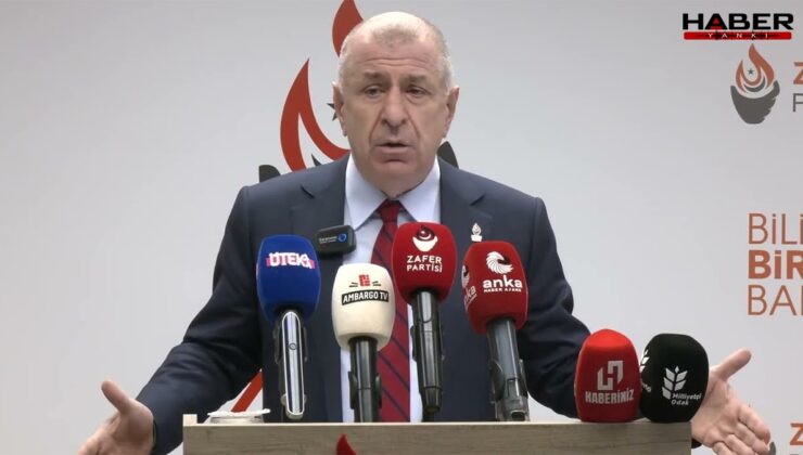 Özdağ ittifak için o partiye yeşil ışık yaktı