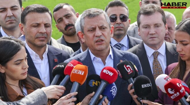 Özgür Özel: Ev hapsinde tuttukları İstanbul'da restoranlarda fink atıyor