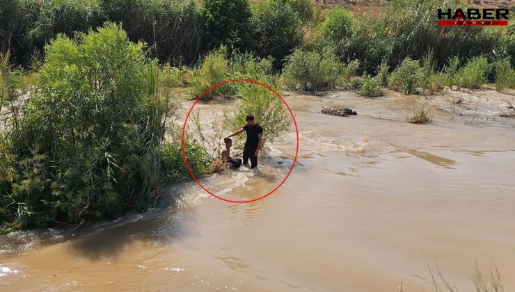 Siirt'te çaya giren 3 çocuktan 1'i kayıp