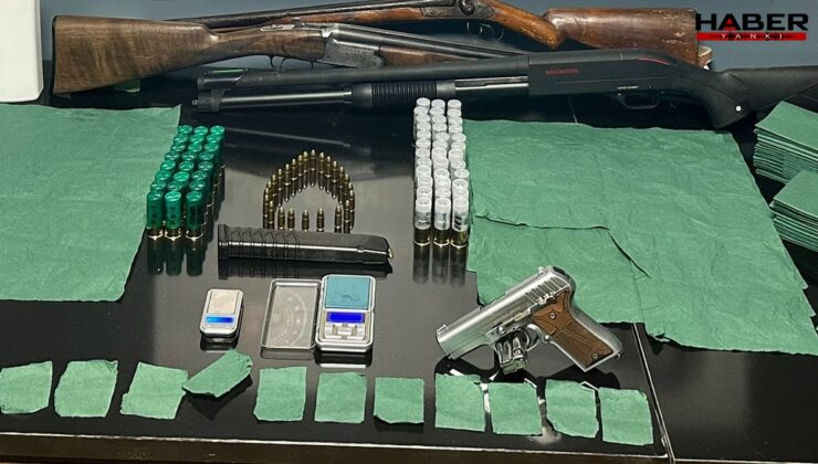 Tekirdağ’da ruhsatsız silah ve uyuşturucu operasyonu: 1 kişi tutuklandı