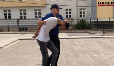 Tekirdağ'da hareketli dakikalar: Polisin serçe parmağını ısırıp kopardı