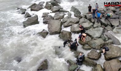 Trabzon'da denize giren kadın boğuldu